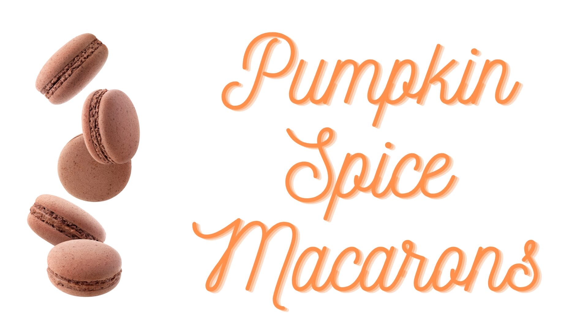 Pumpkin Spice Macarons