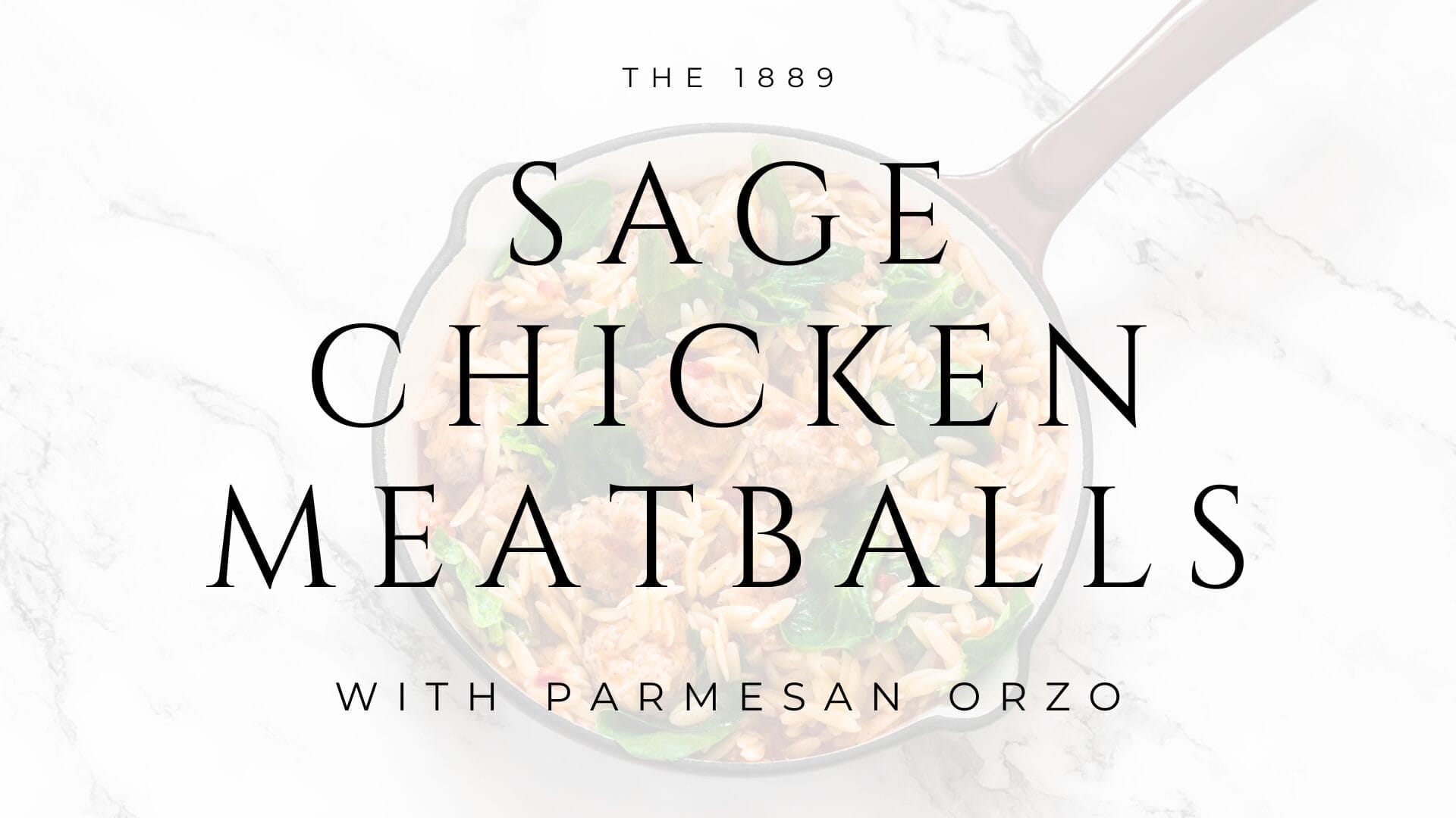 Sage Chicken Meatballs